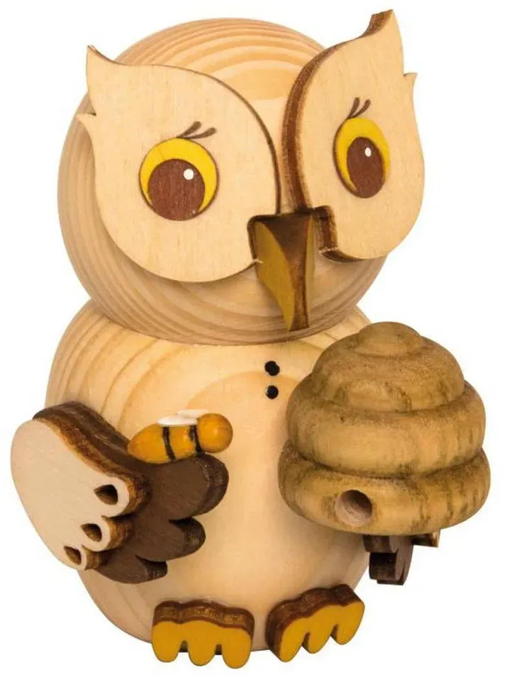 Weihnachtsdeko, Mini Eule Imker