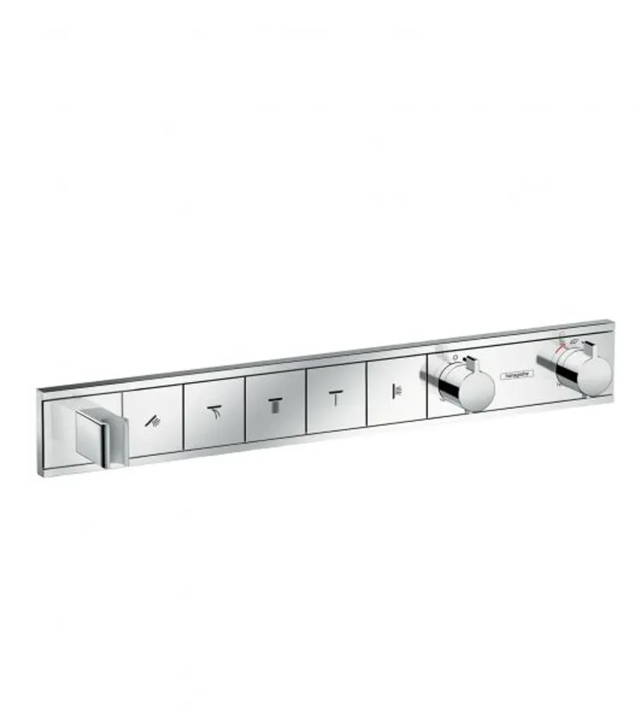 RainSelect Duschthermostat für 5 Verbraucher Chrom 15358000