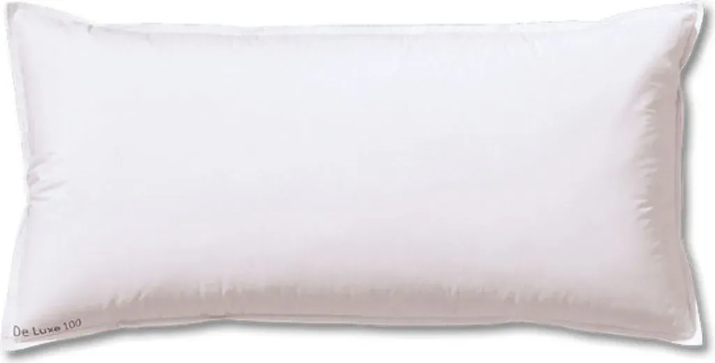 Kauffmann De Luxe 100 Kopfkissen 40 x 80 cm Weiß