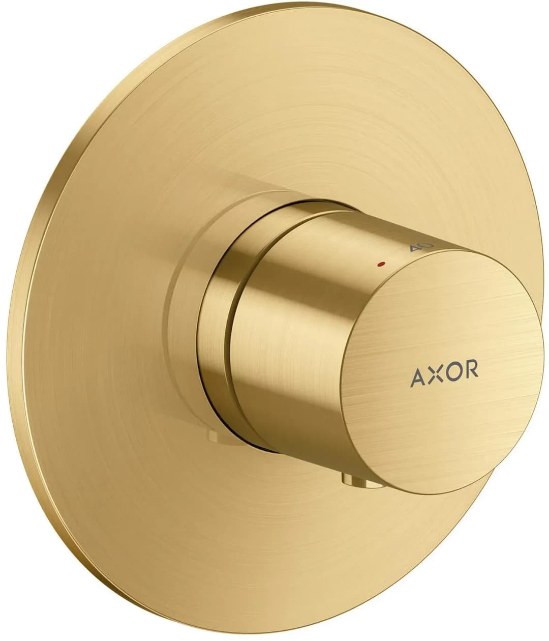 AXOR One Thermostat Unterputz für 1 Verbraucher Brushed Gold Optic 48711250
