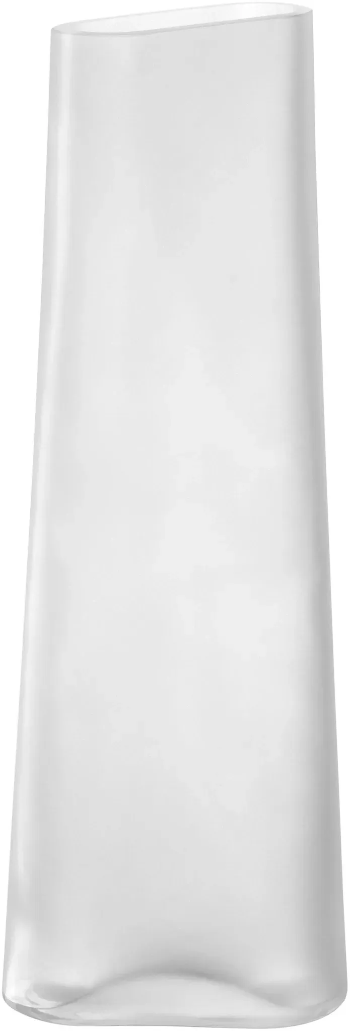 Vase Turno 43,5 cm Glas Weiß M (Medium)