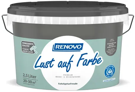 Lust auf Farbe Eukalyptusfreude grün matt 2,5 l