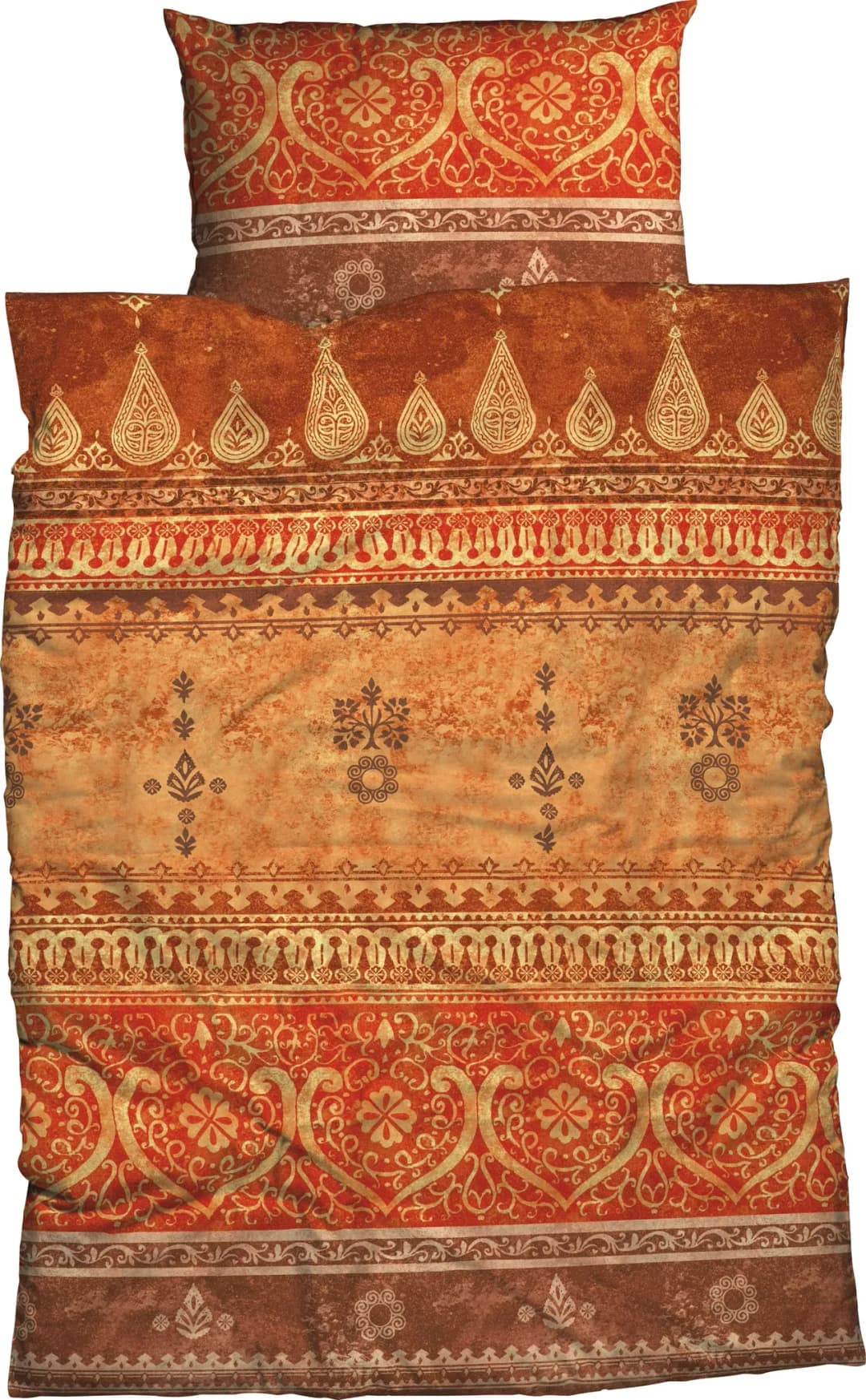 Indi Satin terra 240 x 220 cm + 2 x 40 x 80 cm