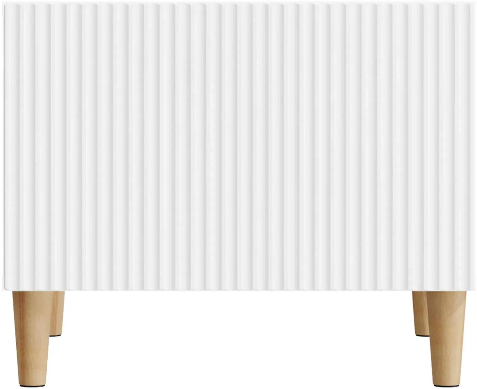 Couchtisch mit Schubladen Weiß 49 x 50 x 40 cm Holzwerkstoff