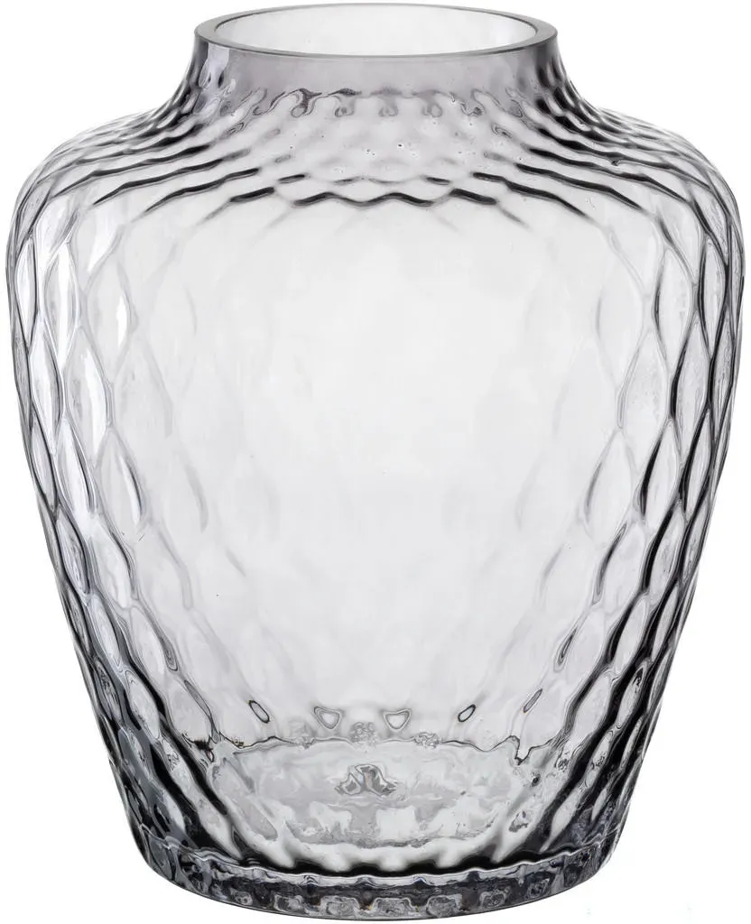Vase Giulia 21,5 cm Glas Grau