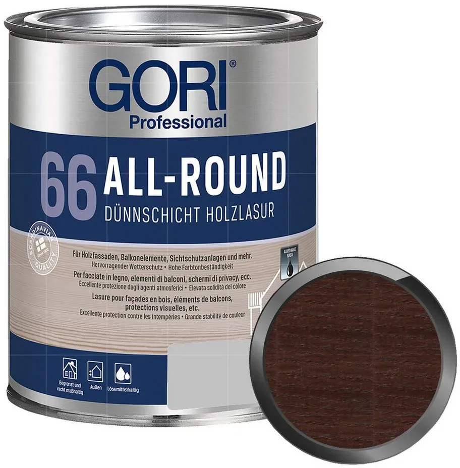Professional 66 ALL-ROUND nussbaum 0,75 l