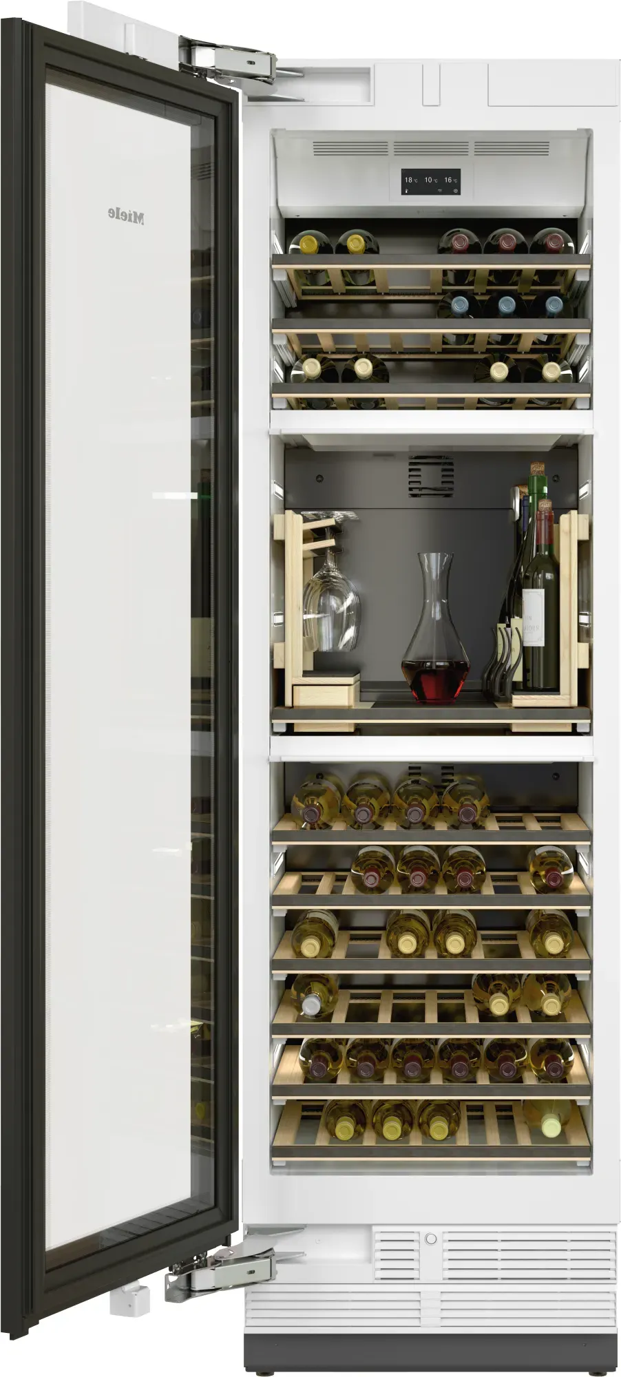 KWT 2672 ViS L Einbau-Weintemperierschrank