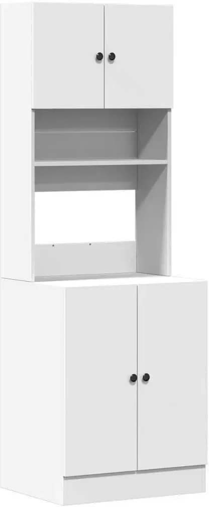 Küchenschrank 60 x 50 x 180 cm Weiß