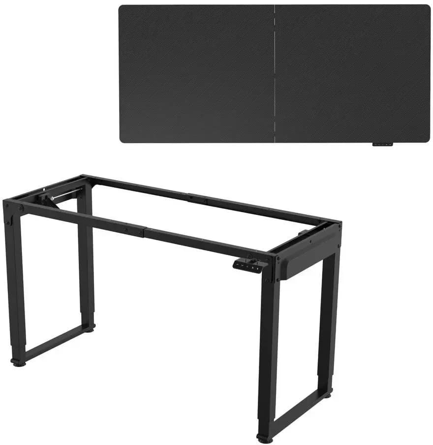 Höhenverstellbarer Schreibtisch Kirkkonummi Schwarz