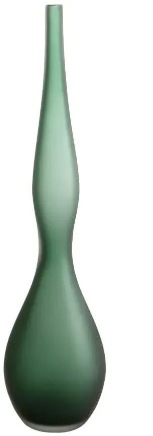 Glasvase Forest Leaf Deko-Objekt grün 45 cm