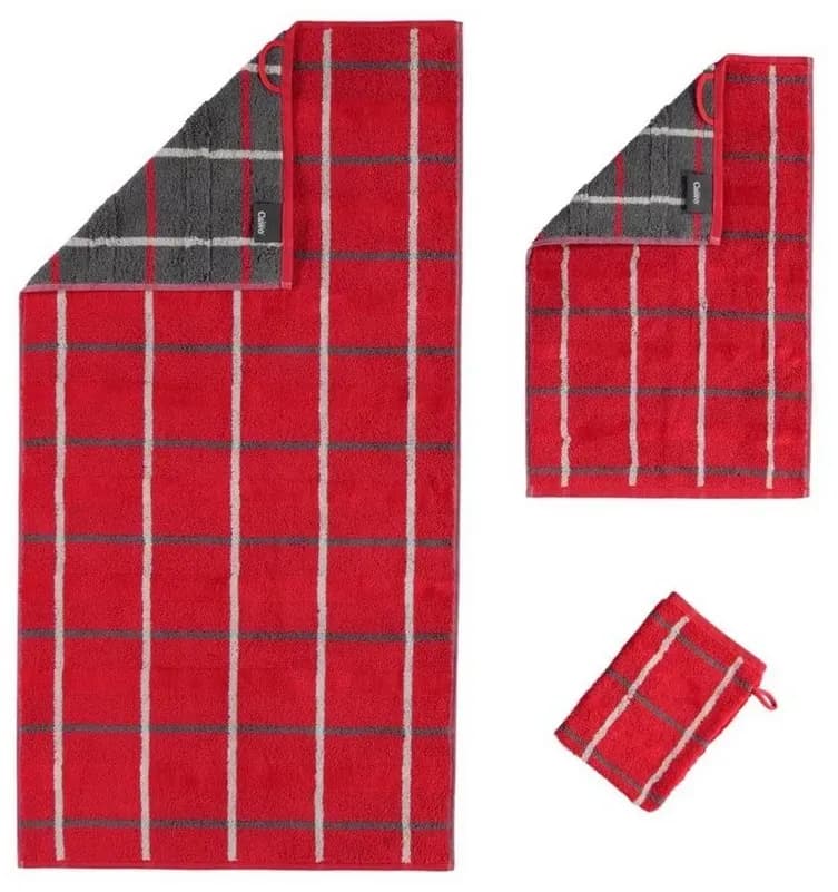 Noblesse Square Handtuch 50 x 100 cm rot