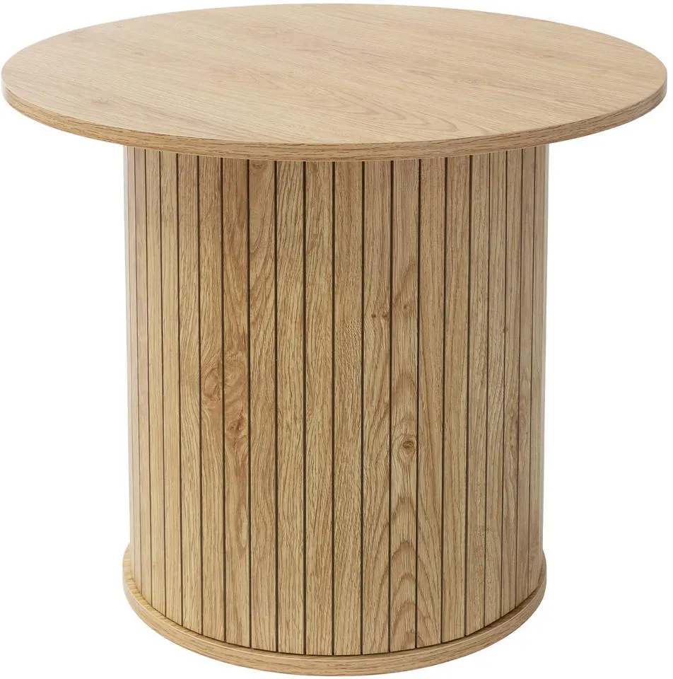 Couchtisch rund Braun Holz Ø60 x 50 cm