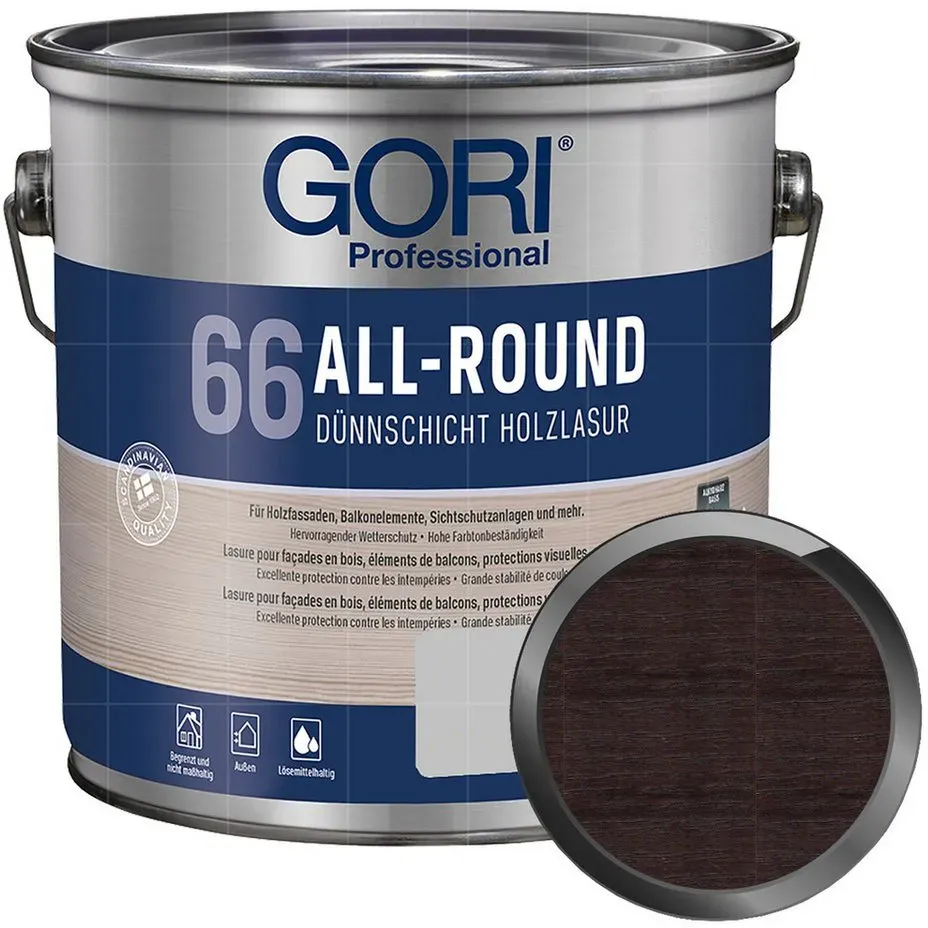 Gori 66 Holzlasur Palisander 2,5 l