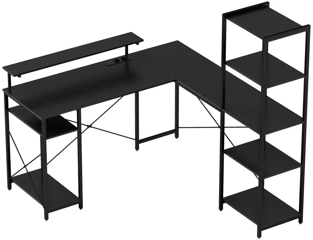 Eckschreibtisch Schwarz