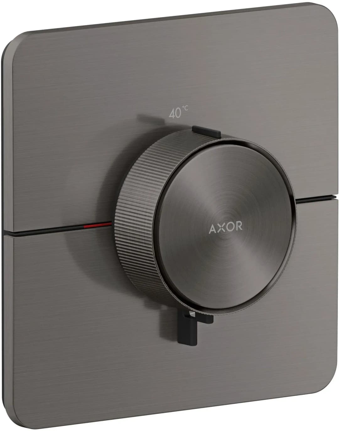 ShowerSelect ID Thermostat Unterputz softsquare für 1 Verbraucher Brushed Black Chrome 36775340
