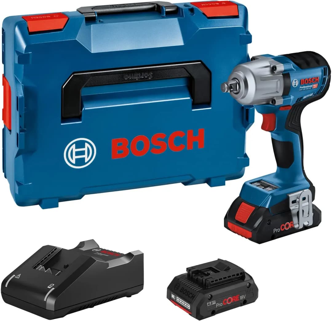 GDS 18V-450 HC Professional inkl. 2 x 4 Ah + L-Boxx 06019K4002