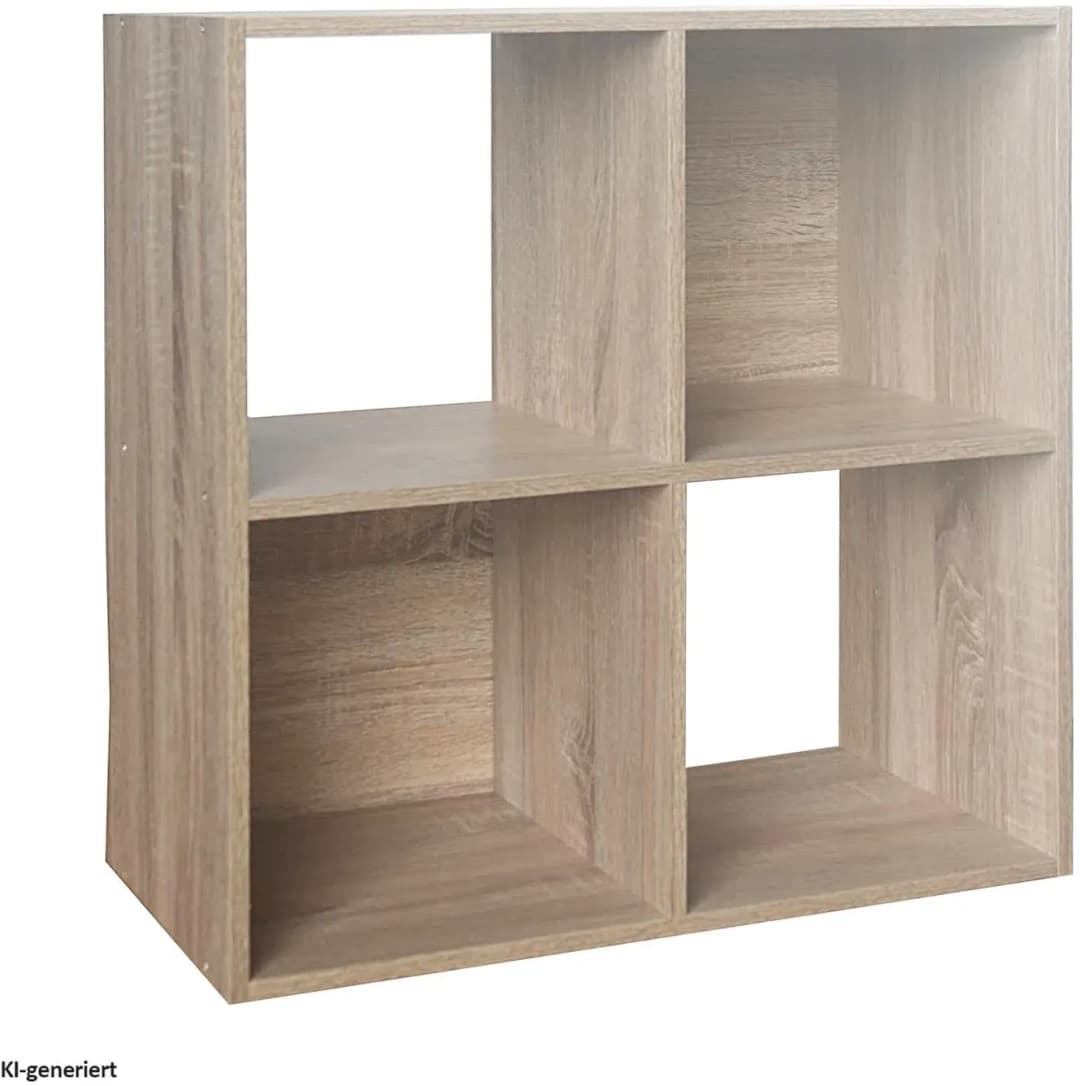 Standregal 60 x 60 x 0 cm Beige