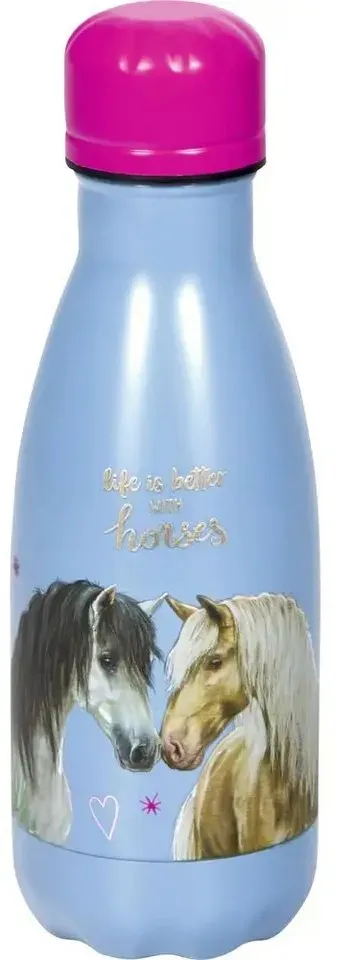 Edelstahlflasche Pferdefreunde 0,5 l