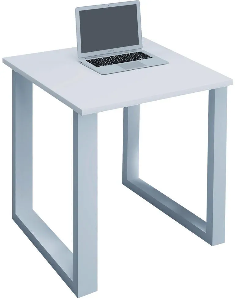 Schreibtisch Lona 80 x 50 cm weiß/weiß