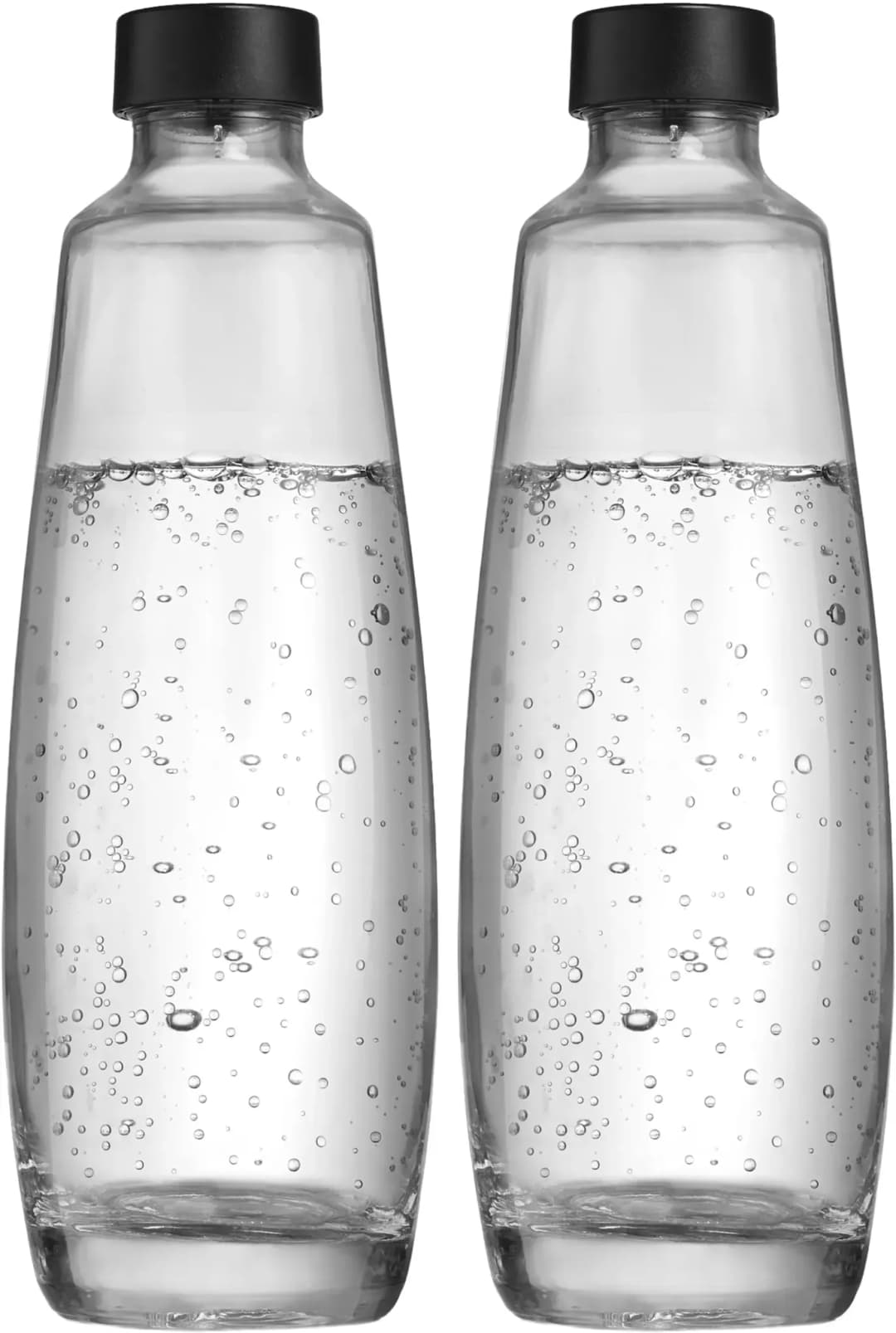Duo Glasflaschen 2 x 1 l