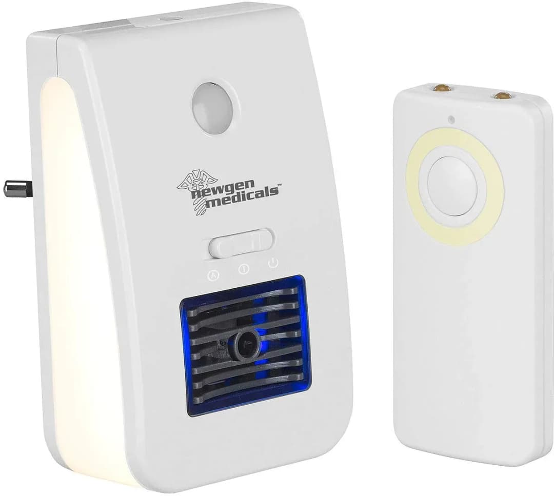 2in1-Ionisator-Luftreiniger Nachtlicht Weiß