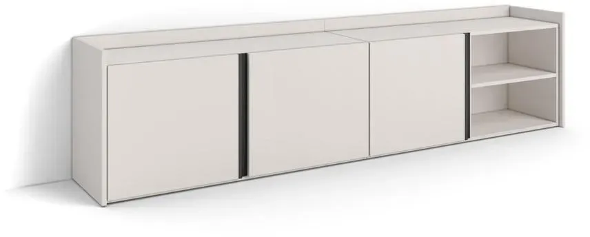 Lowboard 207x50x35 cm Beige Holzwerkstoff