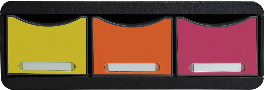 Organizer Schubladenbox TOOLBOX 29,5 x 37,5 x 15 cm 3-tlg. bunt