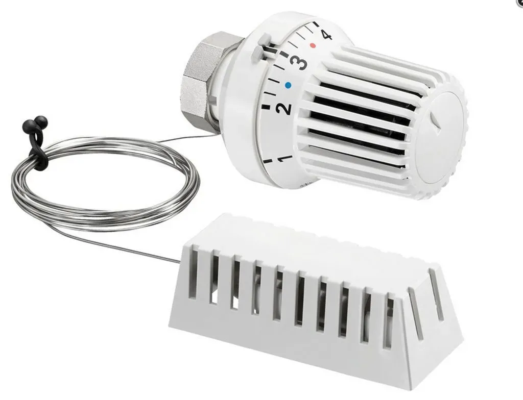 Uni XH Heizkörperthermostat mit Fernfühler 2 m, weiß