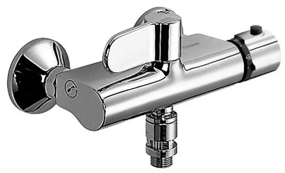 Tempra Duschthermostat Wandmontage für 1 Verbraucher Chrom 08240282