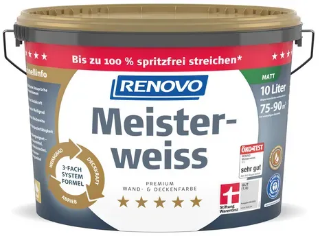 Meisterweiss weiß matt 10 l