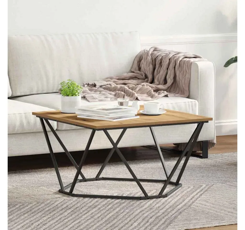 Couchtisch Artisan-Eiche Braun 80 x 80 x 45 cm