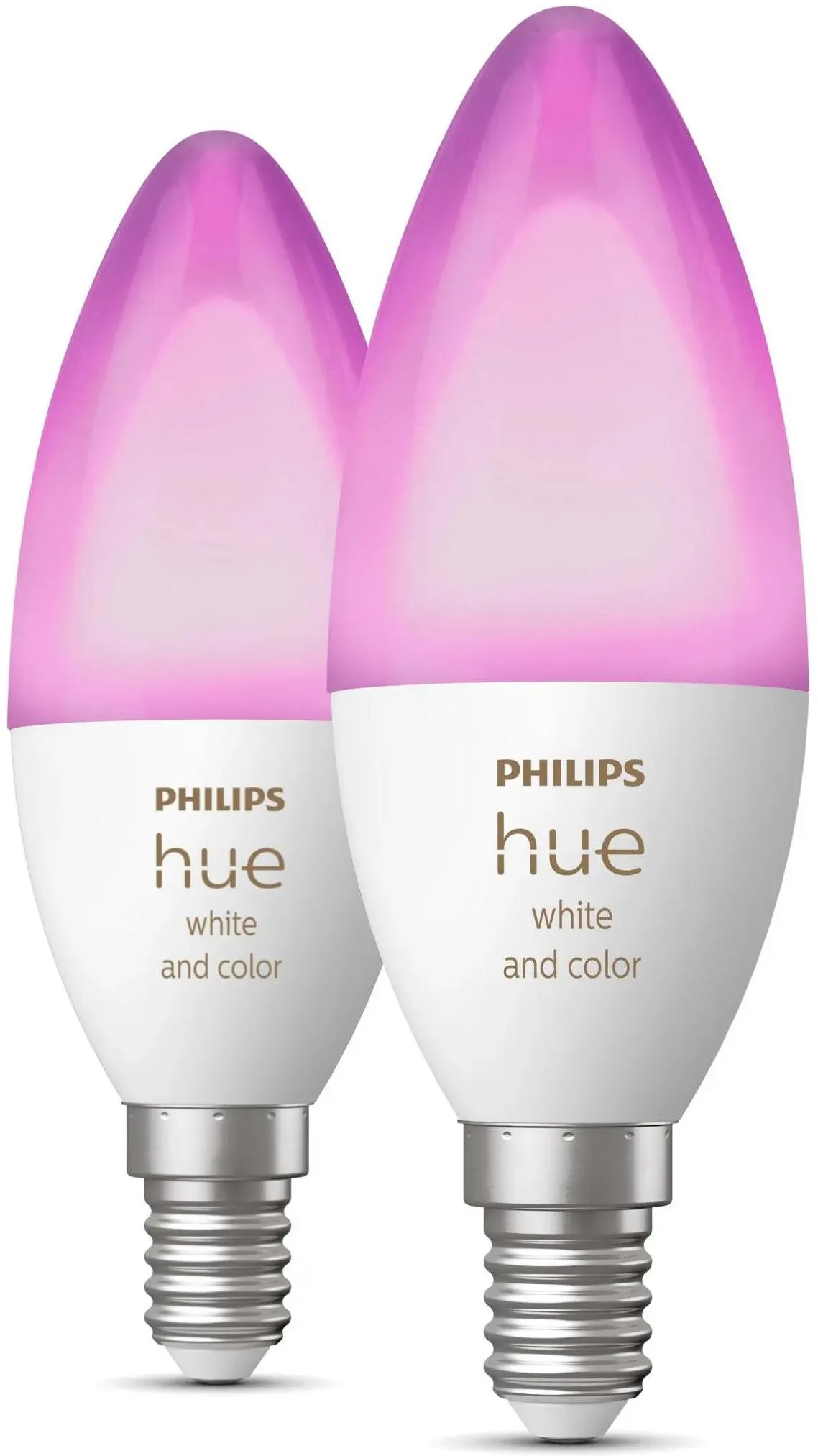 Hue White & Color Ambiance E14 470 lm 5,3 W Doppelpack