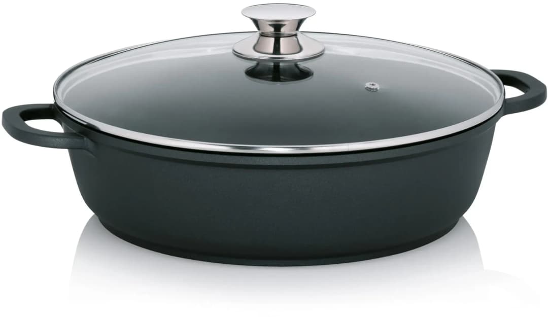 Kerros Servierpfanne 32 cm schwarz