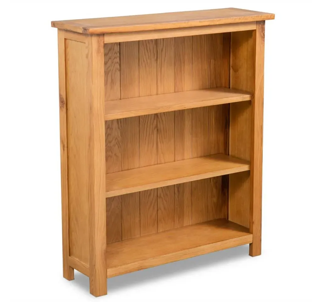 Bücherregal 3 Fächer 70 x 22,5 x 82 cm Braun