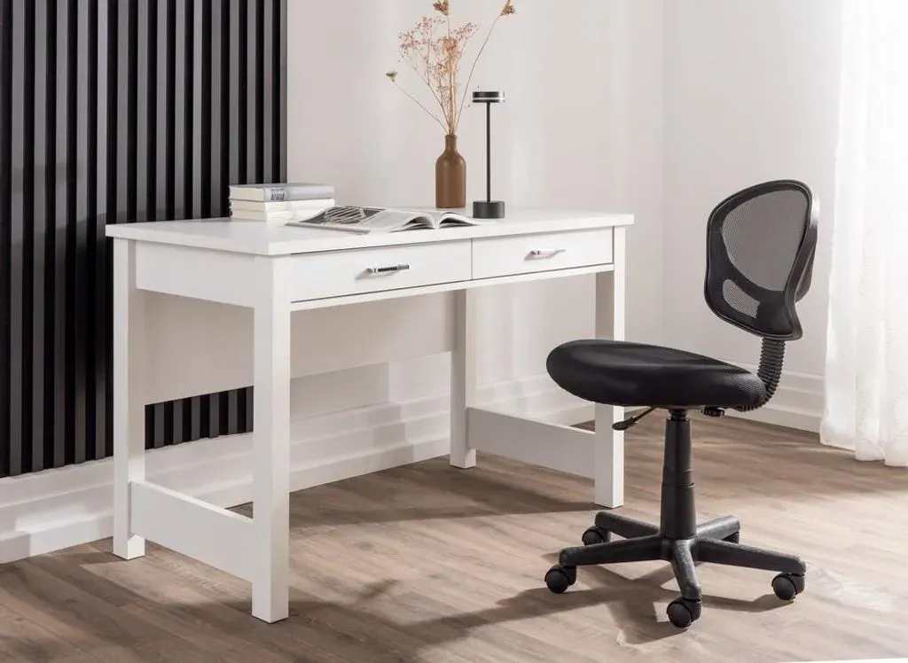 Schreibtisch 120 x 60 x 76 cm Weiß