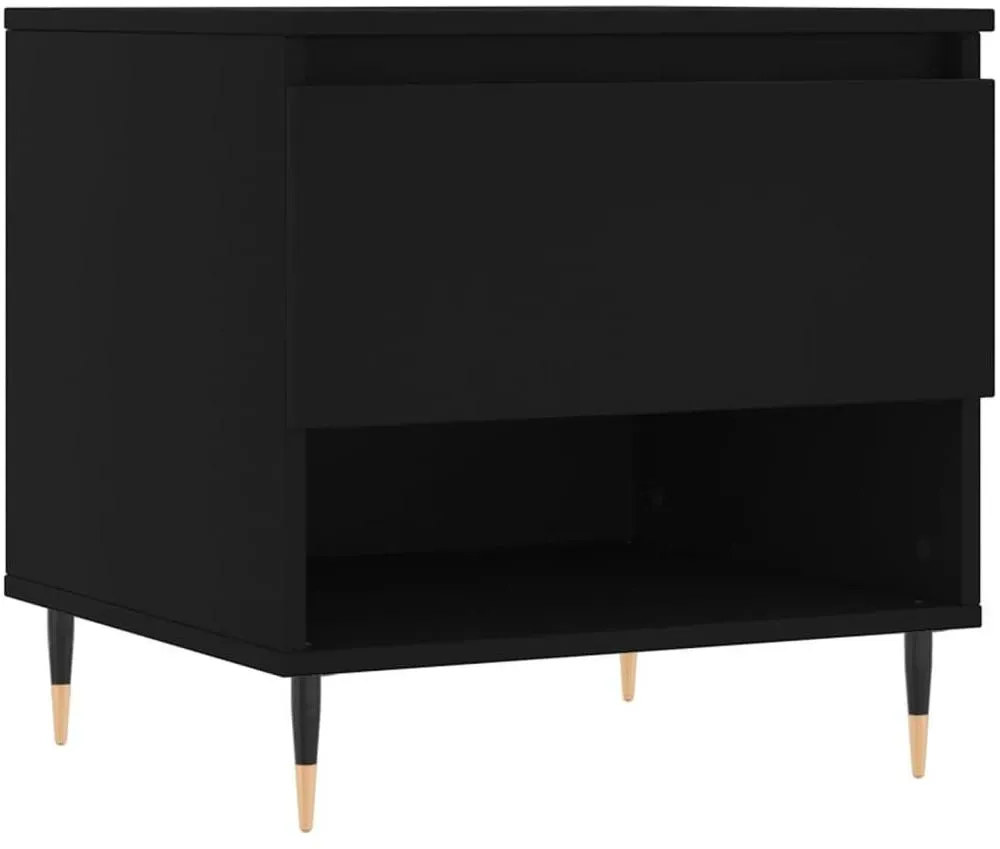 Couchtisch Schwarz Holzwerkstoff 50 x 46 x 50 cm