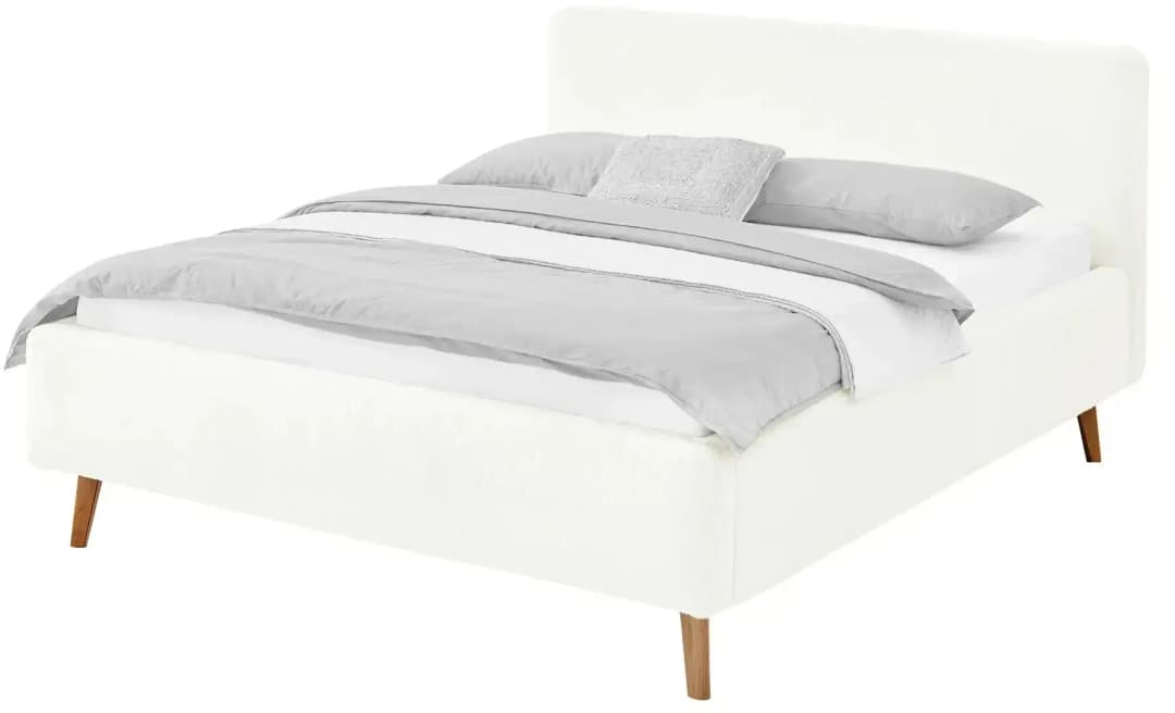 Polsterbett ¦ creme ¦ Maße (cm): B: 201 H: 105