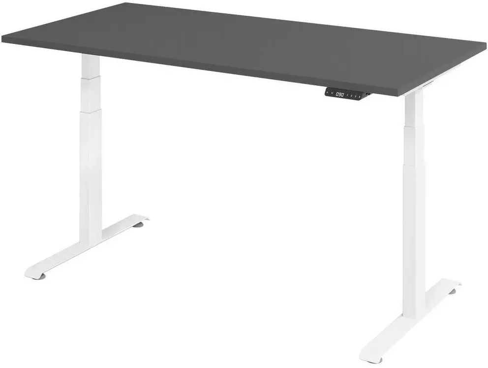 Schreibtisch BaseLite Graphit / Weiß