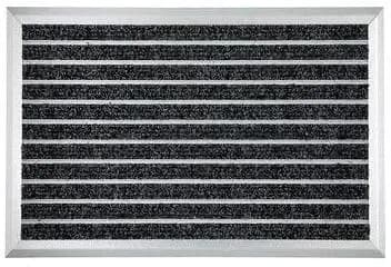 Optimum Mat Alumatte mit Teppicheinlage