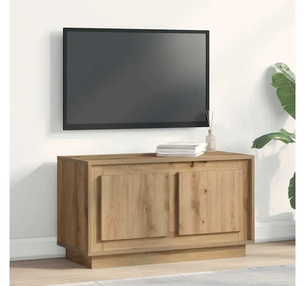 Artisan-Eiche TV-Schränk 80 x 35 x 45 cm Holzwerkstoff