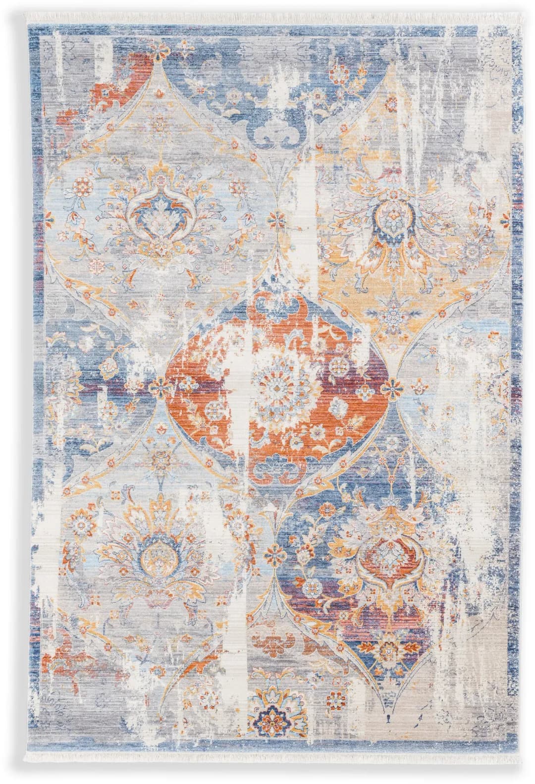 Mystik Designer-Teppich 70 x 140 cm Blau
