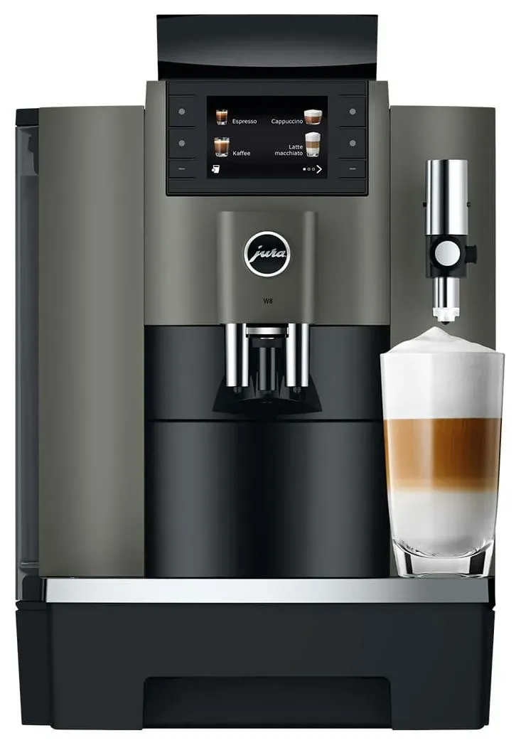 W8 Dark Inox Kaffeevollautomat