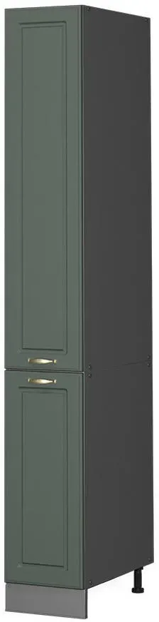 Apothekerschrank Fame-Line 30 x 58 x 206,8 cm Grün-Gold