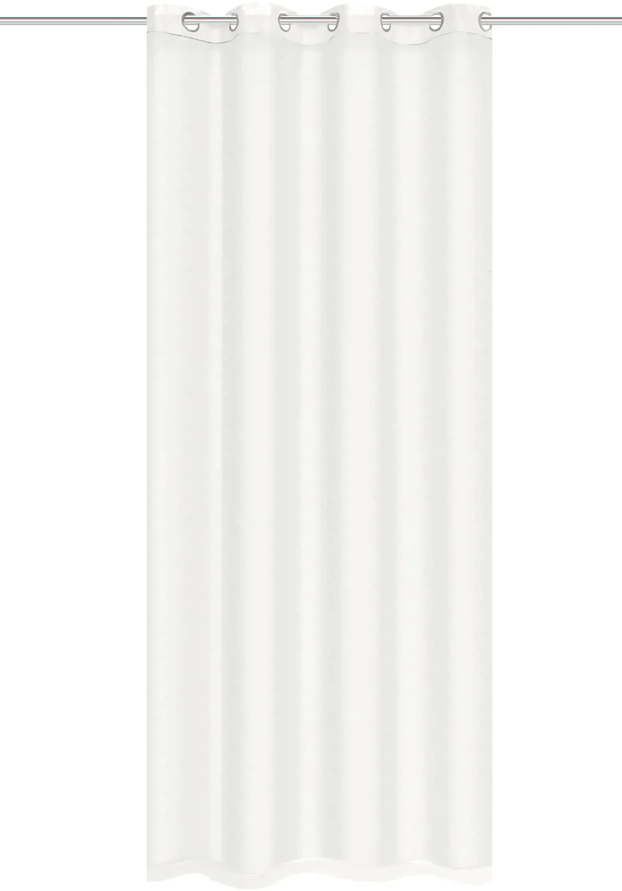 Dolly Ösenschal 140 x 225 cm Transparent/Weiß 1 Stk.