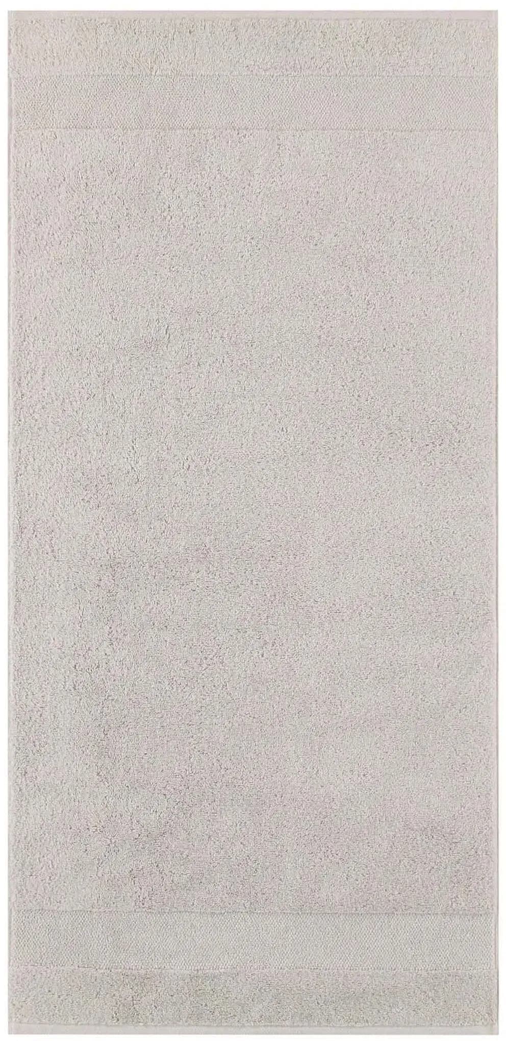 One Handtuch 50 x 100 cm hellgrau