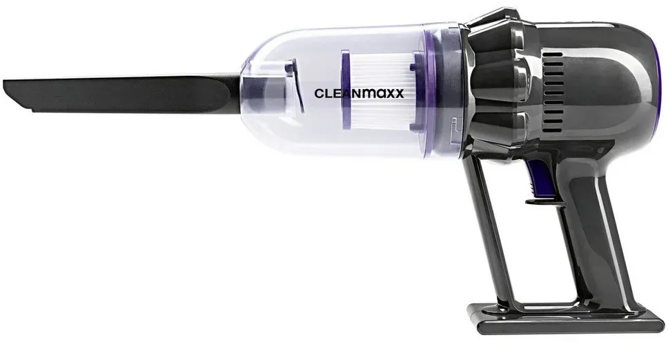 CLEANmaxx Akku-Hand- & Bodenstaubsauger schwarz