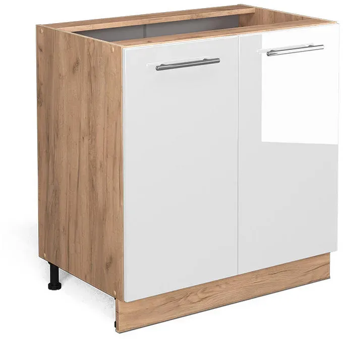 Unterschrank Fame-Line 80 x 51,5 x 81,5 cm Weiß