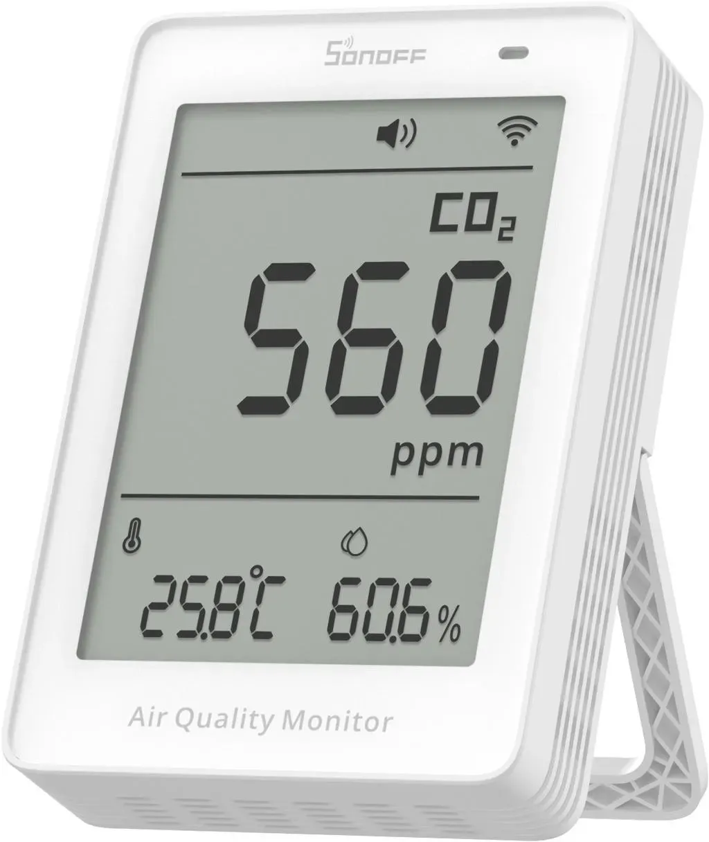 AirGuard CO2 Wi-Fi LCD Luftqualitätsmessgerät