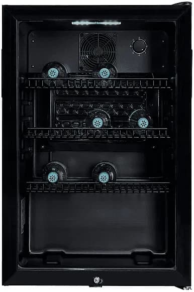 OBFR 212 C B Getränkekühler (C, 890 mm hoch, Schwarz)
