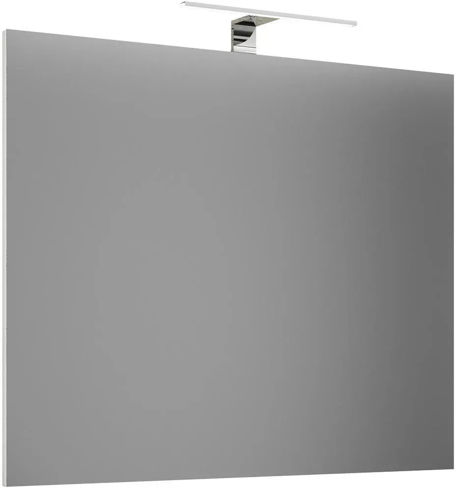 Badezimmerspiegel 800 x 200 x 400 mm Weiß